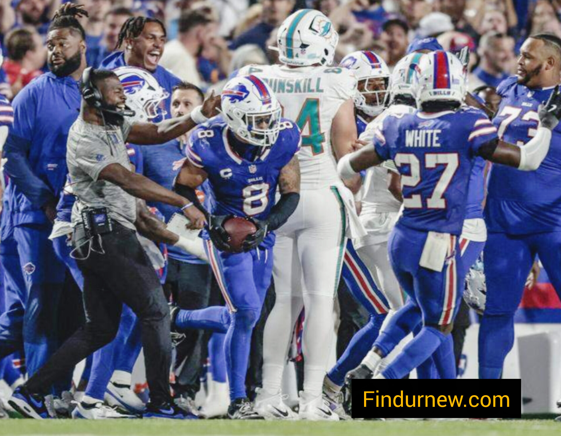 Bills triumphs in close contest against Miami Dolphins