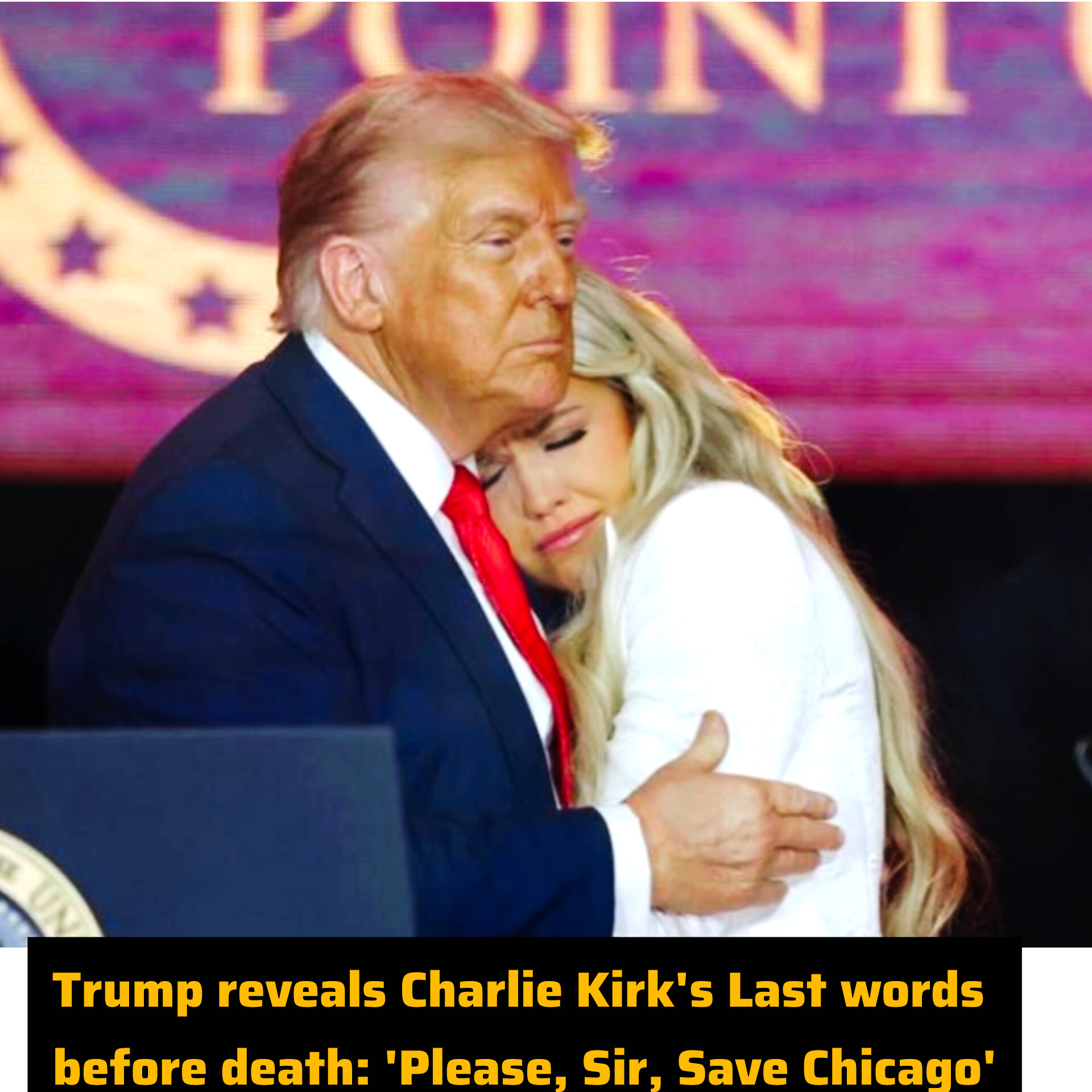 Trump reveals Charlie Kirk's Last words before death: 'Please, Sir, Save Chicago'